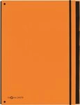 PAGNA Organisationsmappe Pultordner 7 F&auml;cher Trend orange