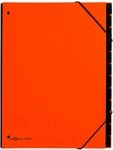 PAGNA Organisationsmappe Pultordner neutral 12 F&auml;cher orange