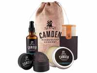 Camden Barbershop Haarbürste Camden Barbershop: Premium Männer Bartpflege-Set,