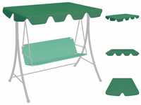 vidaXL Canopy for rocking chair 188/168x110/145 cm green (312088)