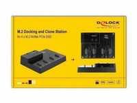 Delock Speicherkartenleser 64124 - M.2 Dockingstation für 4 x M.2 NVMe PCIe SSD