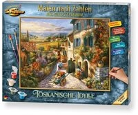 Malen nach Zahlen Schipper 609130879 - Malen nach Zahlen, Toskanische Idylle,...