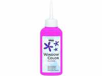 Kreul Bastelfarbe Kreul Window Color Glitzer-pink 80 ml
