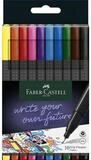 Faber-Castell Fineliner Faber-Castell Finepen Grip 0.4 10er Set