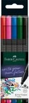 Faber-Castell Fineliner Faber-Castell Fineliner Grip Finepen basic 5er Set