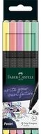 Faber-Castell Fineliner Faber-Castell Fineliner Grip Finepen pastell 5er Set
