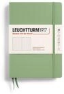 Leuchtturm1917 Notizbuch Medium A5 Hardcover Salbei Dotted