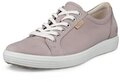 Ecco SOFT 7 W Sneaker Halbschuh, Freizeitsneaker, Schn&uuml;rschuh in schmaler Form