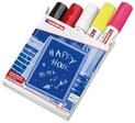 edding Marker edding 4090 Kreidemarker Window Marker 4-15mm 5er Set