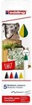 edding Marker edding 4600 Textilmarker 1mm 5er Set Standard Farben