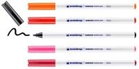 edding Textilmarker Textilstifte-Set Brilliant Colours 4600, 5er-Set