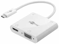 Goobay USB-Verteiler USB-C Multiport Adapter 100 W Power Delivery (5 Gbit/s