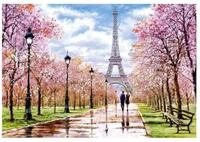 Castorland Puzzle Puzzle Romantischer Spaziergang in Paris 1000 Teile,...
