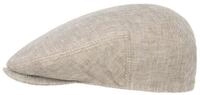Stetson Flat Cap (1-St) Leinenm&uuml;tze mit Schirm, Made in the EU