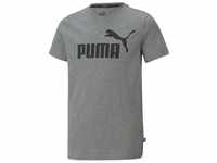 PUMA T-Shirt Essentials T-Shirt mit Logo Jungen, grau