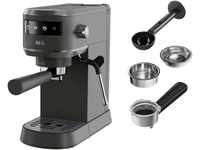 AEG Espressomaschine Gourmet 6 EC6-1-6BST, Korbfilter, Siebträger