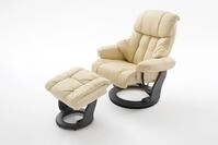 Robas Lund Relaxsessel CALGARY, inkl. Hocker, bis ca. 135&deg; verstellbar, ca.