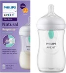 Philips AVENT Babyflasche Natural Response Babyflasche, mit AirFree Ventil,...