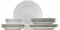 Rosenthal Geschirr-Set Maria Weiss Set 16tlg., Porzellan