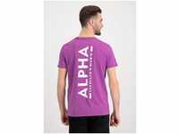Alpha Industries T-Shirt ALPHA INDUSTRIES Men - T-Shirts Backprint T