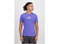 Alpha Industries T-Shirt ALPHA INDUSTRIES Men - T-Shirts Basic T ML, lila