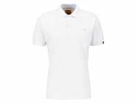 Alpha Industries Poloshirt ALPHA INDUSTRIES Men - Polo Shirts X-Fit Polo weiß XS