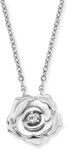 Engelsrufer Kette mit Anh&auml;nger Halskette mit Anh&auml;nger Rose Zirkonia Silber