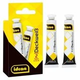 Idena Spiel Idena Deckwei&szlig; 2x7,5ml - Professionelle Korrekturfarbe f&uuml;r...