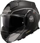 LS2 Motorradhelm FF901 Advant X Metryk Klapphelm, vorbereitet f&uuml;r
