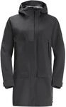 Funktionsparka JACK WOLFSKIN "GOLDGEWANN PARKA W", Damen, Gr. S (36), grau (phantom),