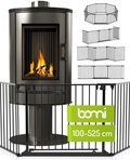 BOMI Ofenschutzgitter Kaminschutzgitter ohne Bohren, Milo 100-525 cm, Absperrgitter