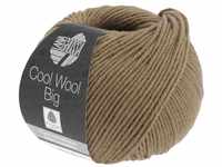 LANA GROSSA Lana Grossa - Cool Wool Big 1011 graubraun Häkelwolle, 120 m