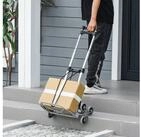 Durhand Sackkarre Klappbarer Treppensteiger mit 6 R&auml;dern, (Handwerker-Trolley,