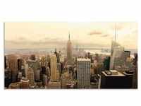 Artland Wandbild Skyline Manhattan - New York, Amerika (1 St), als Alubild,
