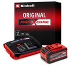 Einhell PXC-Starter-Kit 18V 4-6Ah & 6A Boostcharger Akku-Ladestation (Packung,