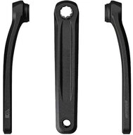 FSA Fahrradkurbel FSA Kurbelarme E-Bike f&uuml;r ISIS CK-320 165 mm Schwarz - robuste