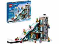 LEGO® Konstruktionsspielsteine Wintersportpark (60366), LEGO® City, (1045...