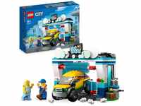 LEGO® Konstruktionsspielsteine Autowaschanlage (60362), LEGO® City, (243 St),...