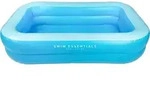Swim Essentials Pool Rechteckiger Swimming Pool 211 cm Blau, Swimmingpool