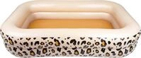 Swim Essentials Pool Rechteckiger Swimming Pool 211 cm Leopard Beige, Swimmingpool