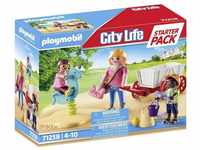 Playmobil City Life - Starter Pack Erzieherin mit Bollerwagen (71258)