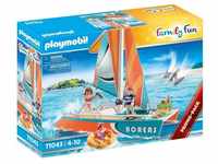 Playmobil® Spielwelt PLAYMOBIL® 71043 - Family Fun - Katamaran