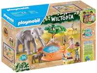 Playmobil® Konstruktions-Spielset Spritztour zum Wasserloch (71294), Wiltopia,...