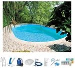 Clear Pool Ovalpool TAHITI (Set, 9-tlg), 623x360x120 cm