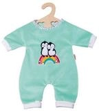 Heless Puppenkleidung Strampler Pinguin mint Gr&ouml;&szlig;e 28-35cm