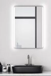 Talos Badspiegel CHIC (Komplett-Set), BxH: 50x70 cm, energiesparend