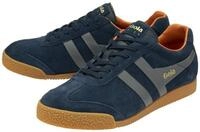 Gola Harrier Suede-Leder navyblau/ash/orange Herren Sneaker