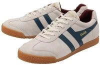 Gola Harrier Suede-Leder offweiss/vintageblau/rot Herren Sneaker