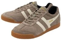 Gola Harrier Suede-Leder rhinobraun/offweiss/navyblau Herren Sneaker