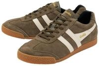 Gola Harrier Suede-Leder khakigr&uuml;n/weiss/schwarz Herren Sneaker
